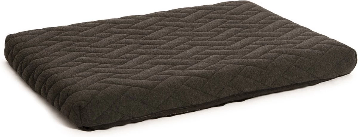 51DegreesNorth Hondenkussen Orthopedisch Quilted 119x73x5 Cm. Antraciet