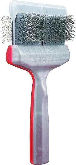 ActiVet Mega Undercoater Zapper & Grabber Zilver Groot | Pluk & Ontwol Borstel