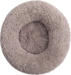 BEESSIES® Donut Hondenmand/hondenkussen 120 Cm – Wasbare Hoes – Taupe – Hond Kussen Mand
