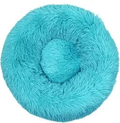 BEESSIES® Donut Hondenmand/hondenkussen 120 Cm – Wasbare Hoes – Blauw – Hond Kussen Mand