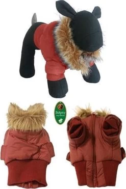 Boony Kleding Boony – Jas Stretcher+kraag Rood 48c