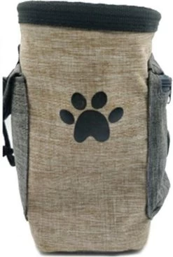 [CS] Honden Beloningszakje Met Poepzakhouder [BRUIN, SNACKTAS]