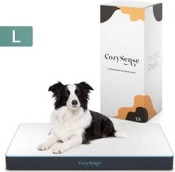 CozySense® – Orthopedisch Hondenkussen – Hondenkussen 90 X 55 – Ook Geschikt Als Benchkussen & Hondenbed – Hondenkussen Bank – Traagschuim – Waterdicht – Wasbare Hoes – Maat L