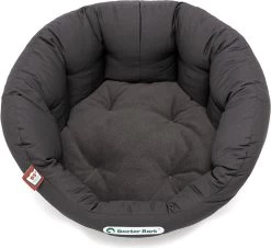 Doctor Bark Hondenmand Rond Grijs – Medium