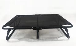 Dogs&Co Stretcher Zwart – Opvouwbaar – Hondenstretcher – Dierenbed Outdoor 71x58x20cm