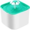 Drinkfontein Voor Huisdieren, Water Fontein – Waterdispenser – Waterautomaat Drinkbakken 2L Voor Huisdieren Konijnen – Honden – Katten – Groen