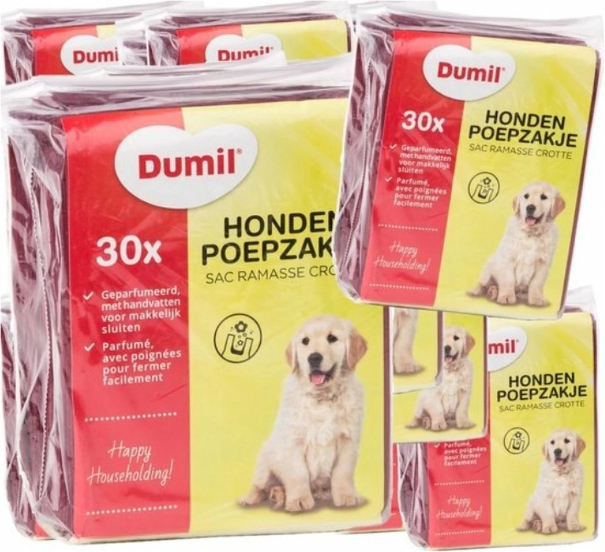 Dumil Poepzakjes – Hondenpoepzakjes – 24 X 30 Stuks – 720 Poepzakjes