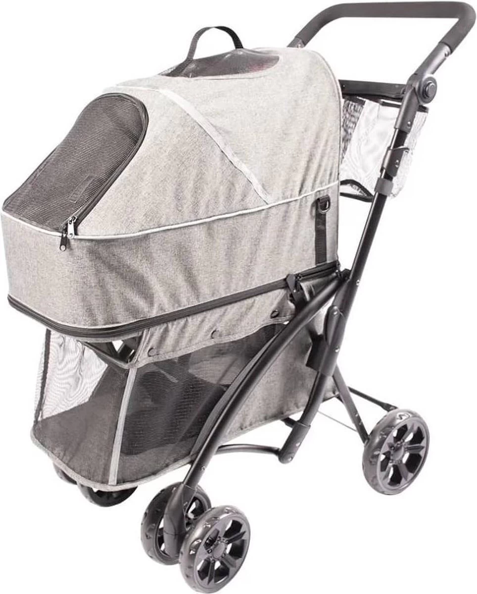 Duvo+ Hondenbuggy Pet Buggy De Luxe – Hond
