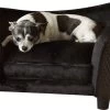 ENCHANTED PET | Enchanted Hondenmand Sofa Ultra Pluche Snuggle Wicker Bruin