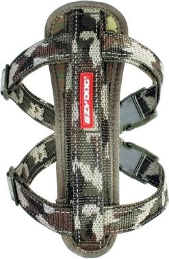 EzyDog Chest Plate Hondentuig Met Autogordel Zekering – Honden Harnas – M – Camouflage