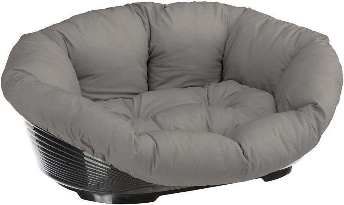 Ferplast Hondenmand Met Kussen Sofa 8 Grijs – 85x62xH28,5 Cm