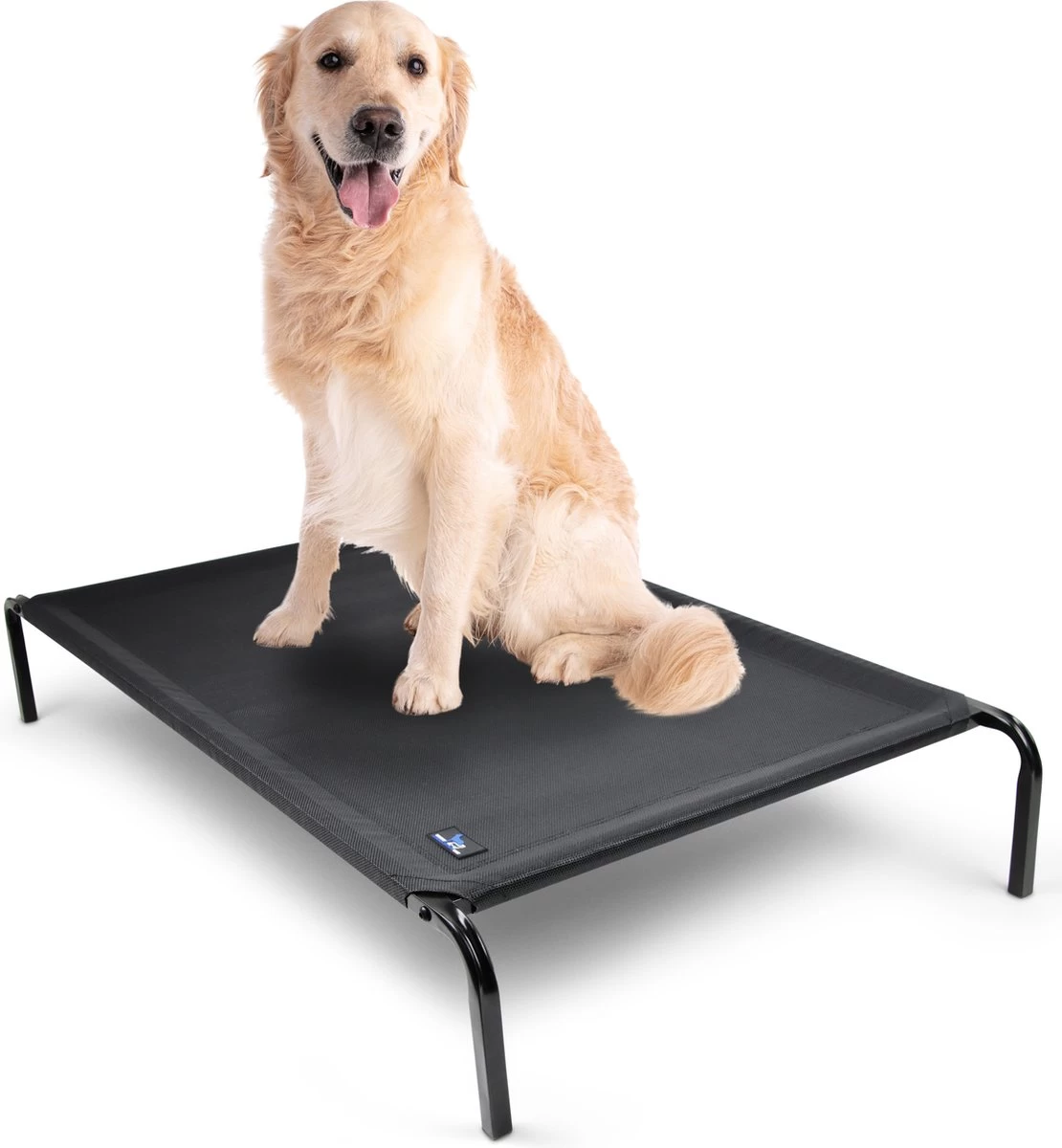 Honden Gedragscentrum Oost Hondenbed – Hondenstretcher – Honden Ligbed – Stretcher – Hond – Zwart