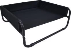 Hondenbed L – Honden Stretscher L Zwart – Honden Ligbed Zwart L – Honden Ligbed Stretcher – Hondenbed Op Pootjes