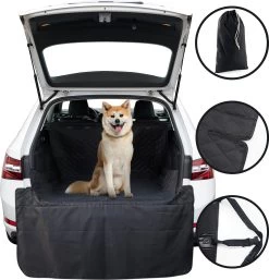 Hondendeken Auto Kofferbak Met Opbergtasje – 198x106CM – Beschermhoes Autodeken – Kofferbakmat Hond