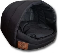 Hondenmand – Kleine Hond – Box – Hondemand – 45 X 49 X 36 Cm – Zwart – Hondenbed – Hondebed