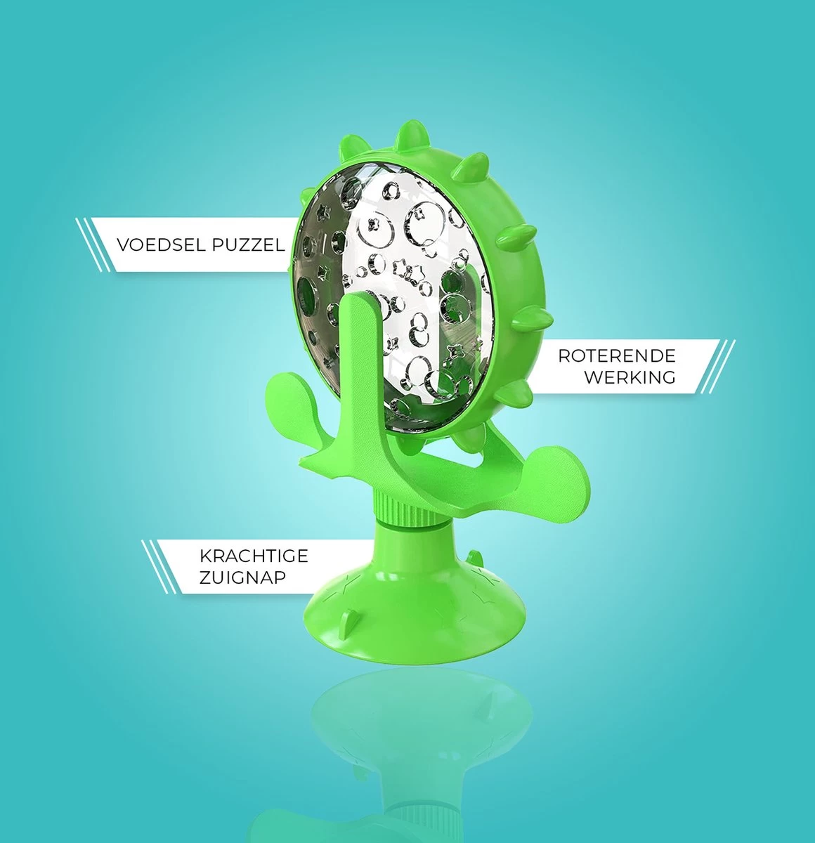 Hondenpuzzel – Geheugentrainer – Slow Feeder – Voerbak Hond – Puppy Speelgoed – Voerbak Kat – Kattenspeelgoed – Anti Schrokbak – Interactief Speelgoed Honden & Katten