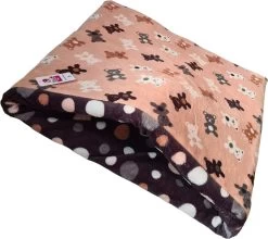 Hondenslaapzak-hondenmand-extra Zacht-Slaapzak Zalmroze- Maat L 100x70cm