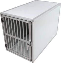 Hundos Pro Autobench Recht Model 100x55x67 Cm Met Spijlen