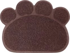 Leshuang®️ – Placemats – Kattenbakmat – Placemat Voerbak – Mat – Antislip – 40 X 30 Cm – Bruin