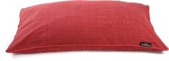 Lex & Max Chic – Losse Hoes Voor Hondenkussen – Bench – Rood – 100x70cm