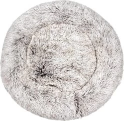 MAND! Donut Hondenmand/kattenmand 60 Cm – Bruin Wit – Hond Kussen Mand