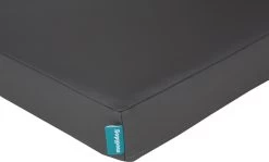 MediDog Orthopedisch Hondenkussen Lederlook – Grijs 140x100x10