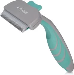 Navaris Hondenkam En Kattenkam – Ondervacht Borstel Voor Lang Of Kort Haar – Vachtverzorging – Verwijdert Onderwol En Klitten