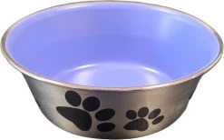 Nobleza Kattenvoerbak – Hondenvoerbak – Drinkbak Hond – Voerbak Kat – Drinkbak Kat – RVS – Blauw