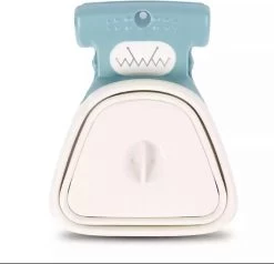 Opvouwbare Poepschep – Pooper Scooper Hondenpoep Schep – Hondenpoep Dispenser – Poepzakjes Hond Beige 14 X 11.5 Cm