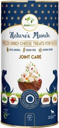 Pawfect Functionele Freeze Dried Hondensnack Gewricht Verzorging 75 Gr.