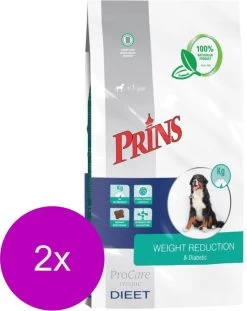 Prins Procare Croque Dieet Gewichtscontrole&Diabetes Gevogelte – – 2 X 10 Kg