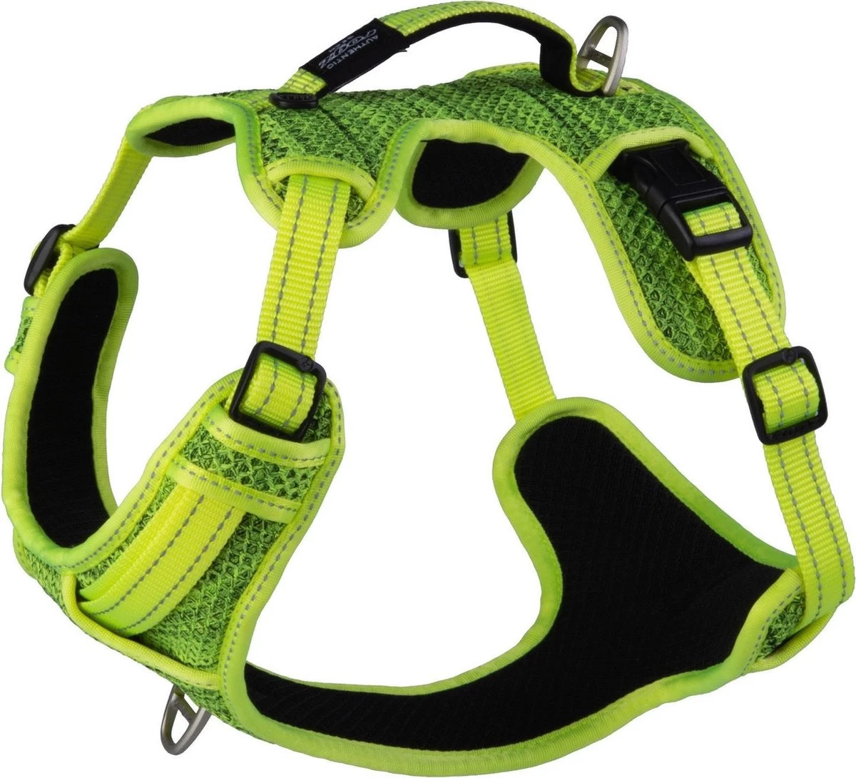 Rogz Explore Tuig Gevoerd Geel – Hondenharnas – 53-73 Cm