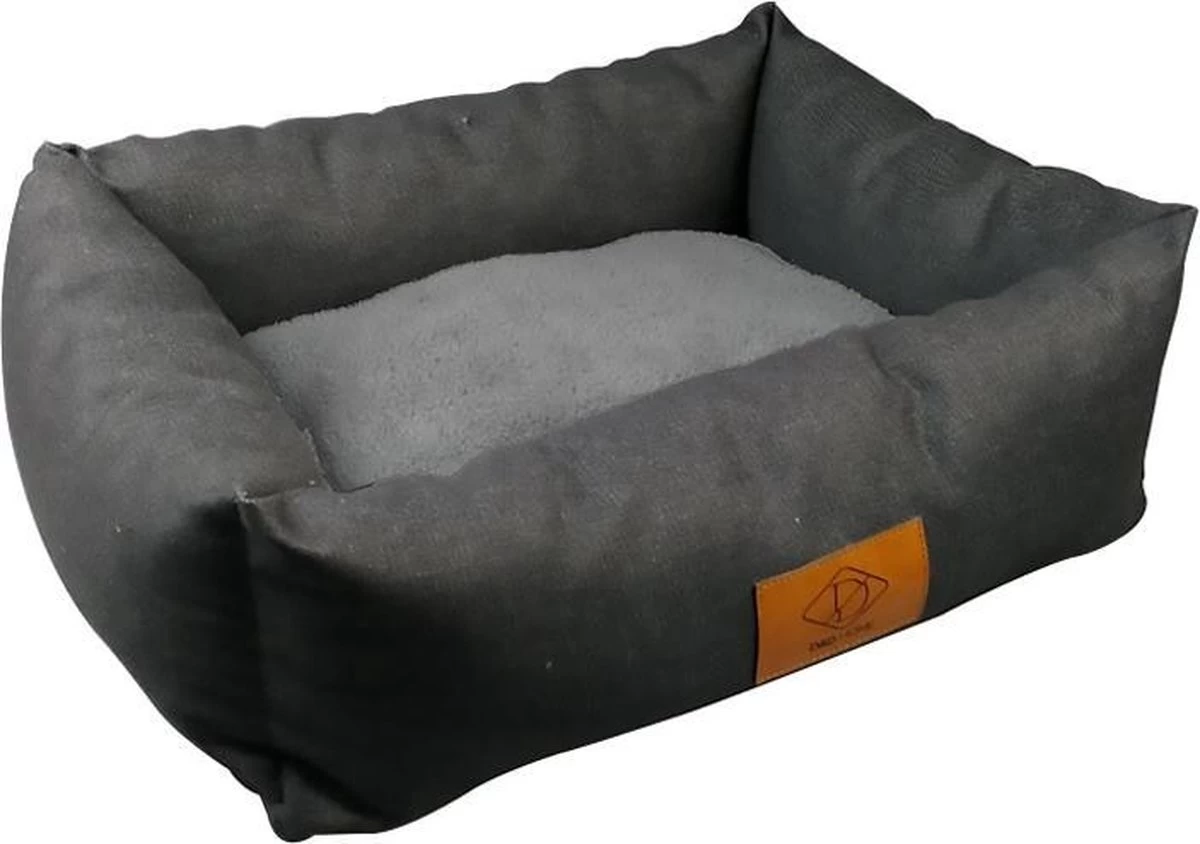Sofa Hondenmand Bas Denim Maat: M – Afmetingen: 58x48x19cm