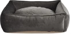 Topmast Hondenmand Hondenkussen Soft Velours – 75 X 58 Cm – Grijs