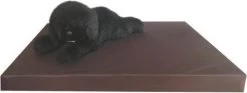 Topmast Kussen Hondenkussen Hondenmatras Orthopedisch Leatherlook 55 X 80 X 10 Cm – Bruin