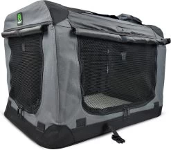 Topmast Premium Reisbench – Nylon – Bench Voor Honden – Stoffen – Bench – Opvouwbaar – Antraciet – 60 X 42 X 42 Cm