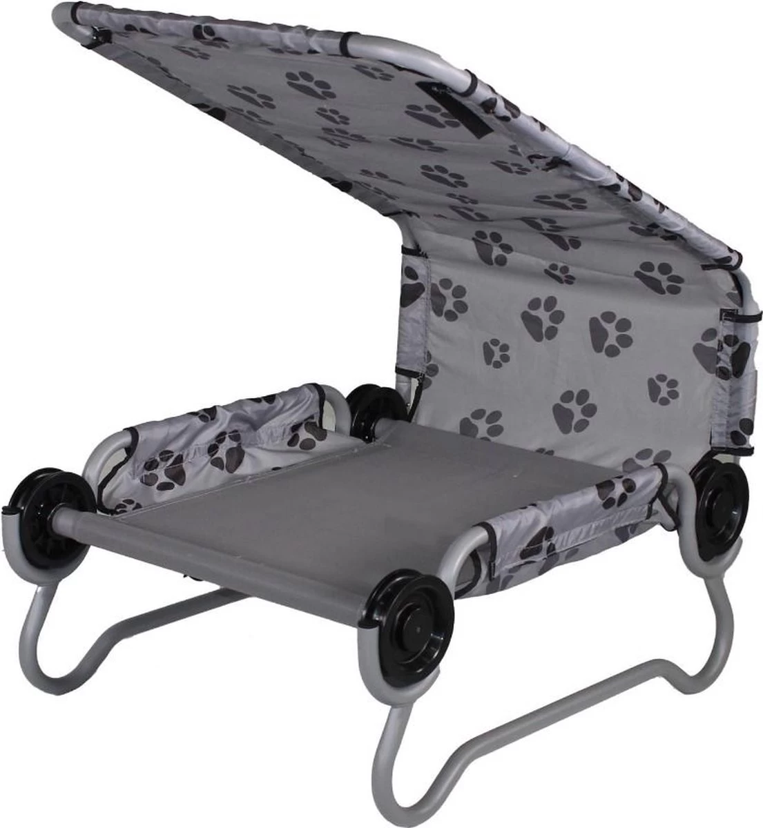 Topmast Solid Stretcher – Tot 91 KG! – 58 X 81 X 91 Cm – Hondenbed Met Luifel – Maat L