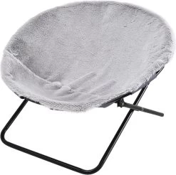 Topmast Stretcher – Ligstoel – Dierenmand – Dierenkussen – Grijs – 50 X 50 Cm