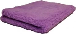 Topmast Vetbed – Hondendeken – Benchmat -puppykleed Dierenmat – LILA Effen Anti-Slip – 150×100 Cm Machinewasbaar
