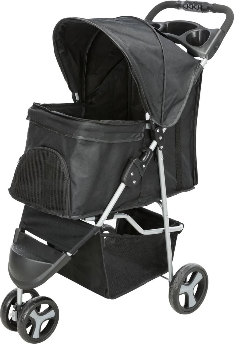 Trixie Hondenbuggy Zwart 80x47x100 Cm | Dierenmand