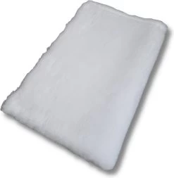 Vetbed Wit Effen – Antislip Hondenmat – Hondenbed – Hondenmatras – Benchmat – 150 X 100 CM – Machine Wasbaar