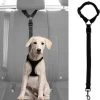 WiseGoods – Premium Hondengordel Auto – Hondenriem – Gordel Voor Hond – Autogordel – Veiligheid Voor Hond – Verstelbaar – Zwart
