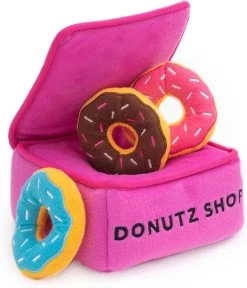 ZippyPaws-Zippy Burrow-Donutz Box-hondenspeelgoed-hondenpuzzel