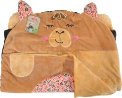 Zolux – Chiquitos – Pluche Lama – Slaapzak – 84X55X4 Cm